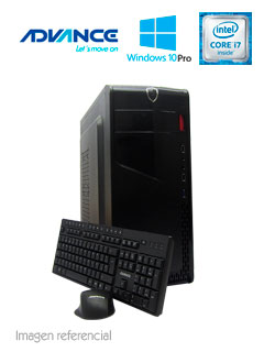 Computadora Advance Vission VP6700, Intel Core i7-7700 3.60GHz, 8GB DDR4, 500GB SATA